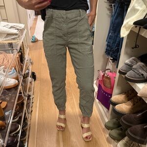 Frank & Eileen Women’s Olive Green Jogger Pants Size 0